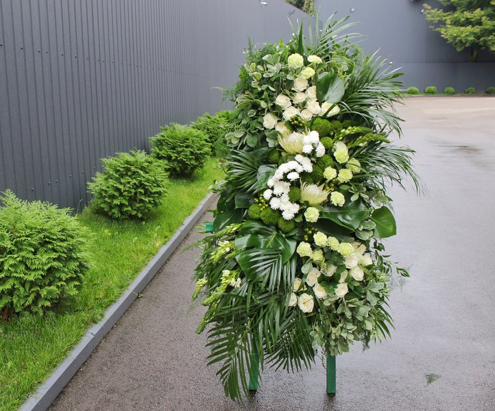 Flowers for the funeral