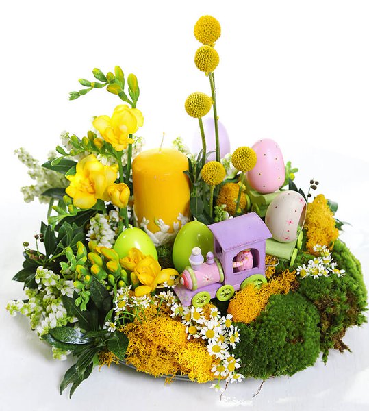 Easter collection of floristry and decor