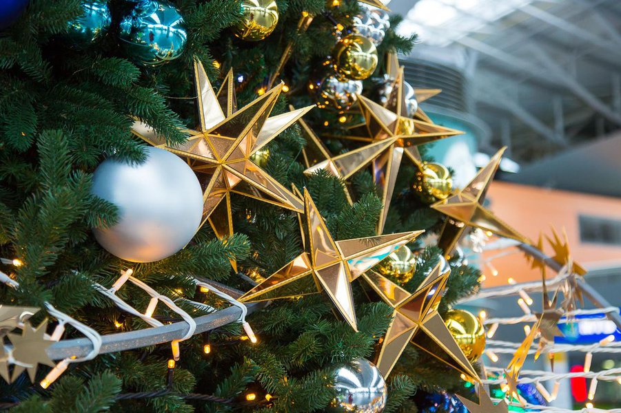 Christmas tree for Boryspil International Airport