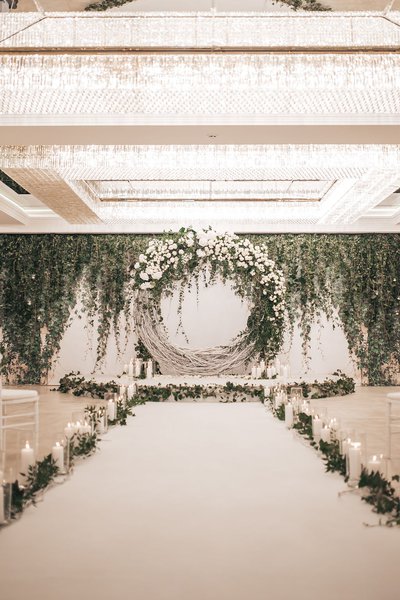 Ode to young love: wedding decoration at the Regent Hill