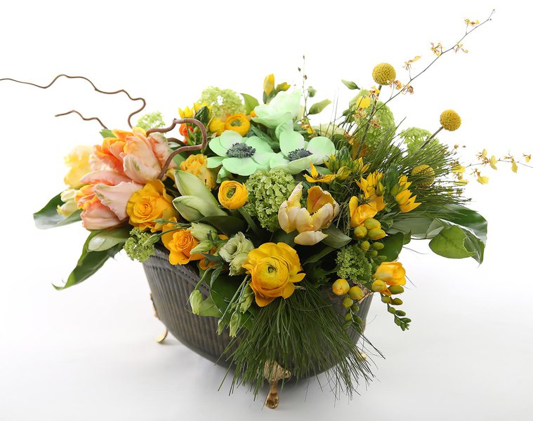 Collection of interior bouquets