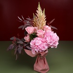 Bouquet of hydrangea and astilba