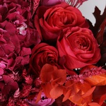 Bouquet "Crimson Autumn"
