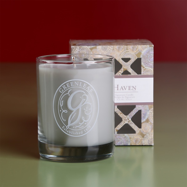 Aromatic candle Greenleaf "Haven"