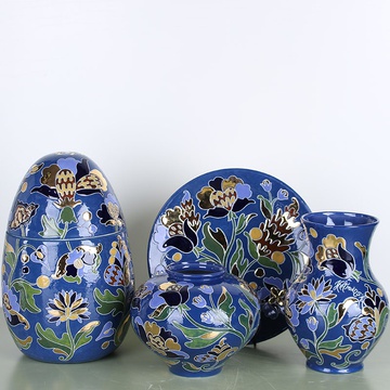 Set of ceramics "Hetmans'ka" blue