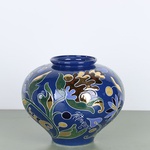 Vase HORSHCHYK SMALL, blue