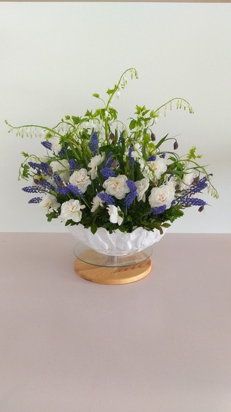 Floral Composition in a vase of primroses