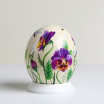Painted egg "Viola"