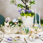 Easter table setting "Cherry"