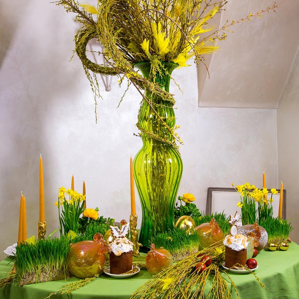 Easter table setting "Willow"
