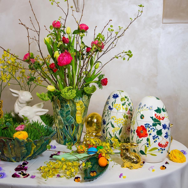 Easter table setting "Rabbits"