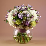 Bouquet white-lilac