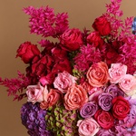 Bouquet "Ode to hydrangea"