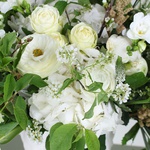 Bouquet Green and white oasis