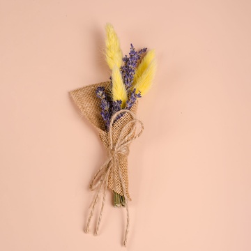 Boutonniere with lavender