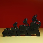 Set of figurines "Elephants"