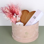 Gift set in a hat box "Gentle Luxury"
