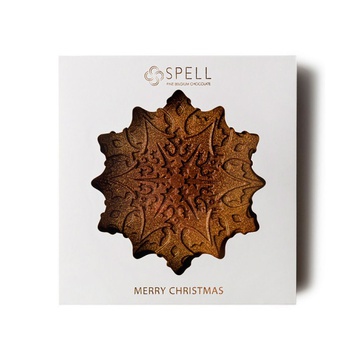 Chocolate snowflake from Spell