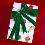 Gift wrapping, colored