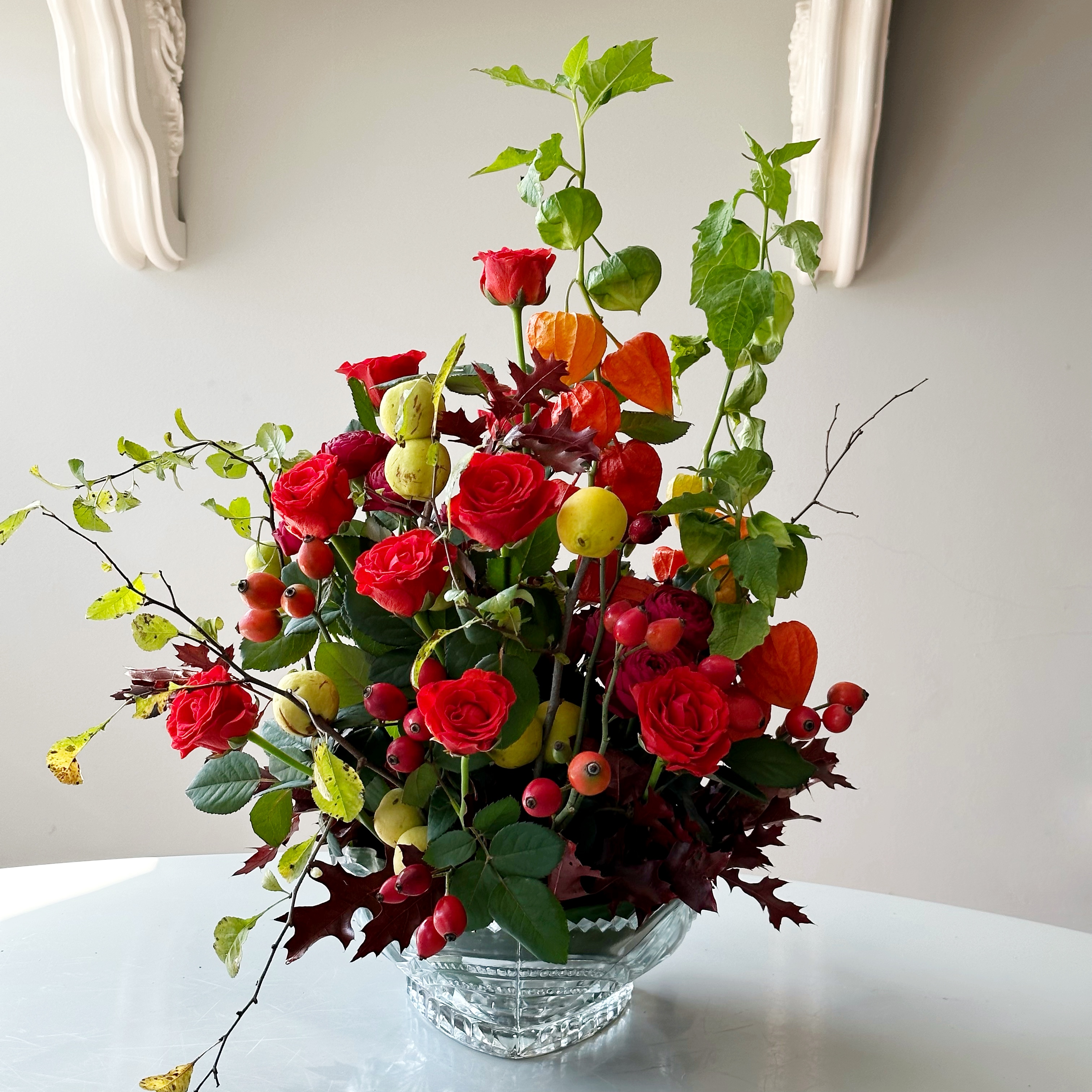 Workshop “Autumn garden in a vase"