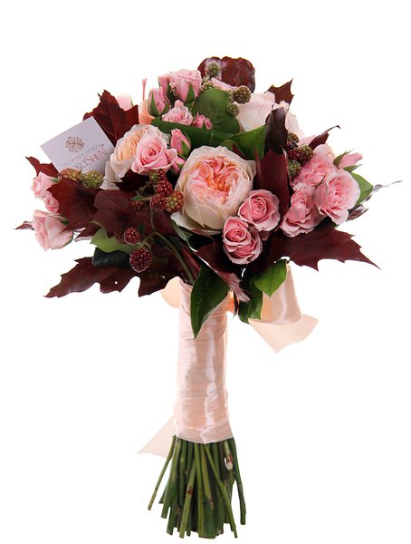 Collection of wedding bouquets