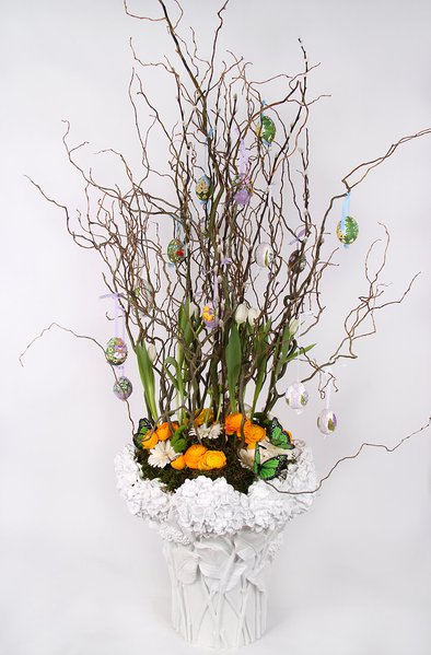 Easter collection of floristry and decor