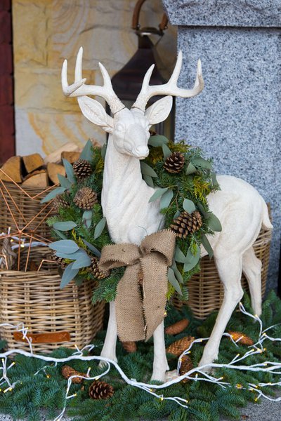 Private decoration in the "House in the mountains" style