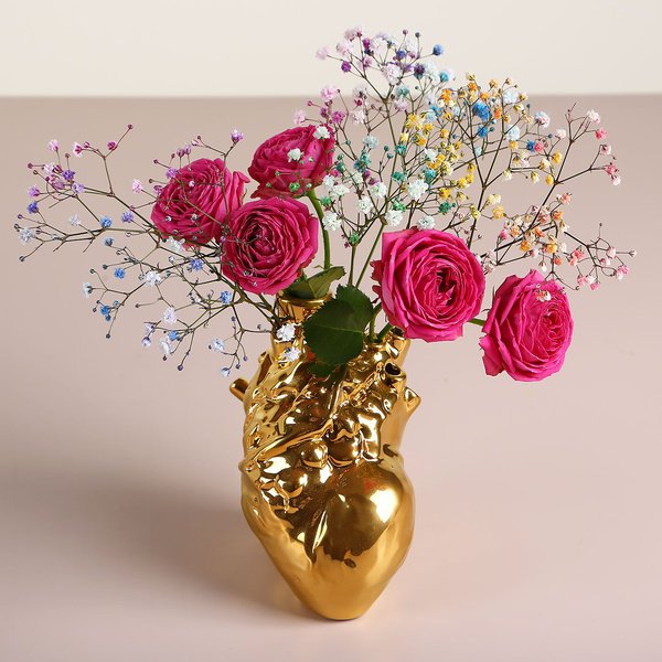 Collection of ceramic vases "Heart"