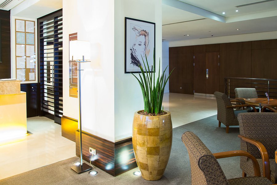 Озеленення лобі-бару готелю Hyatt Regency Kiev