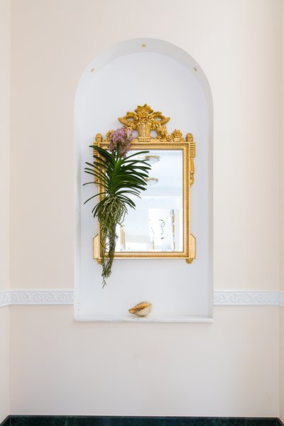 Spring flower decoration at home
