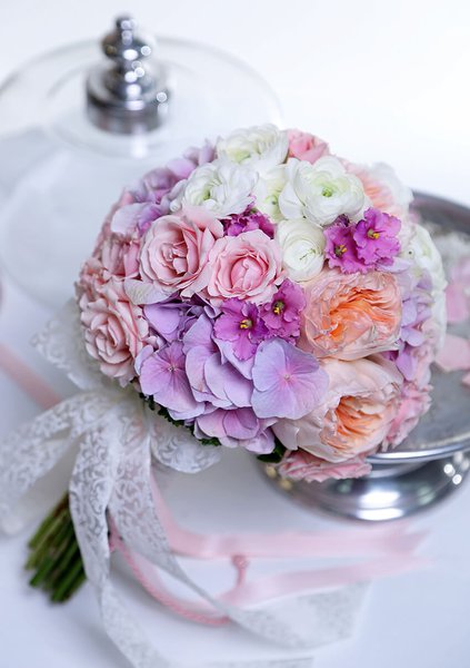 Collection of wedding bouquets