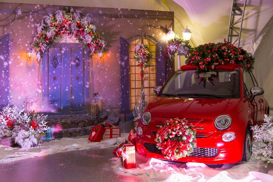New Year photo zone for AVIS Ukraine