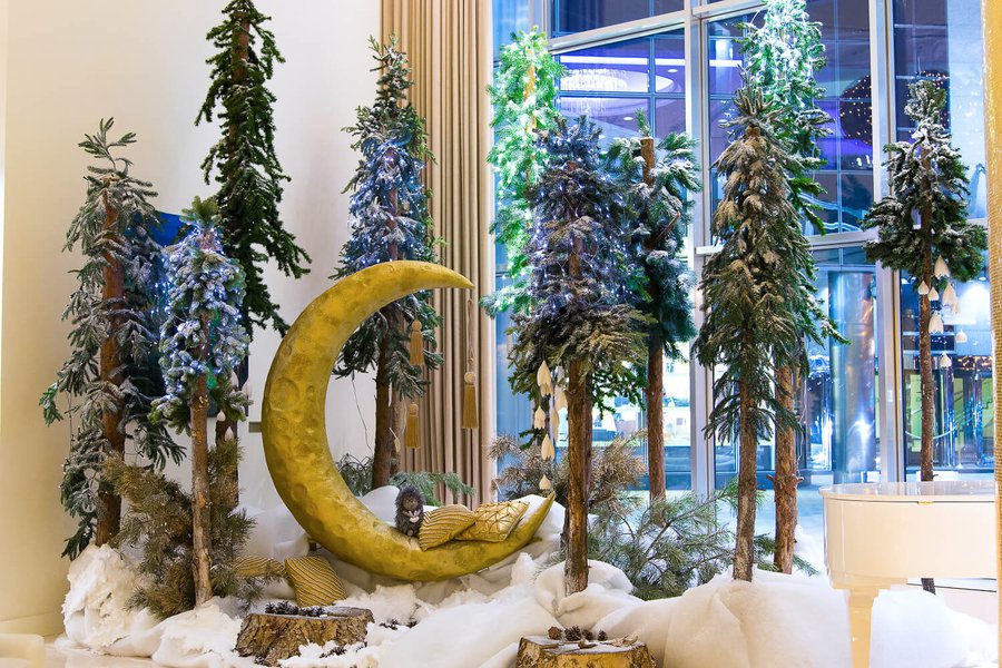 Новорічне оформлення готелю Hyatt Regency Kyiv 2014