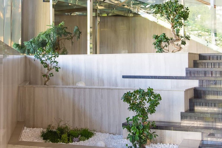 Японский сад для IQ Business Center