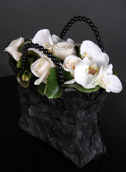 Handbags of flowers