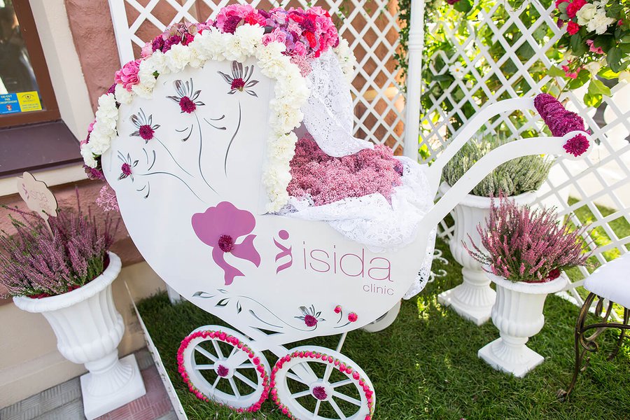 Фотозона для ISIDA на открытие клиники