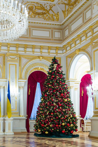 Christmas tree in the Mariinsky Palace