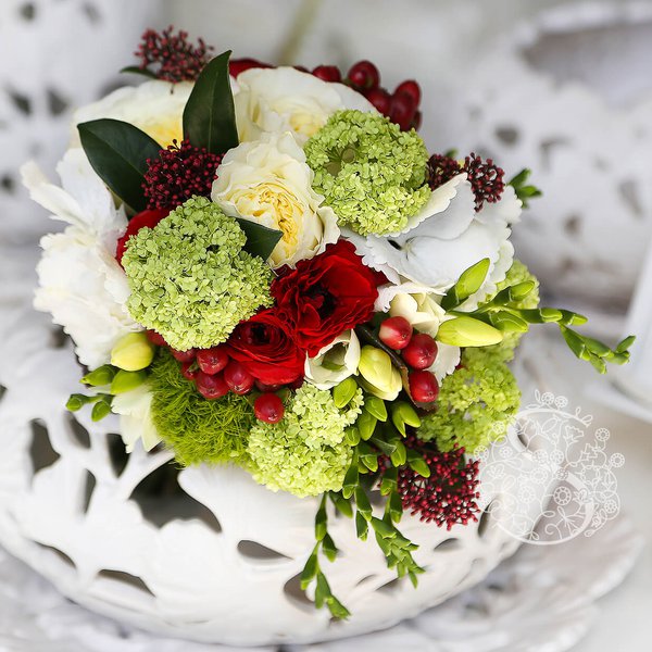 Collection of wedding bouquets