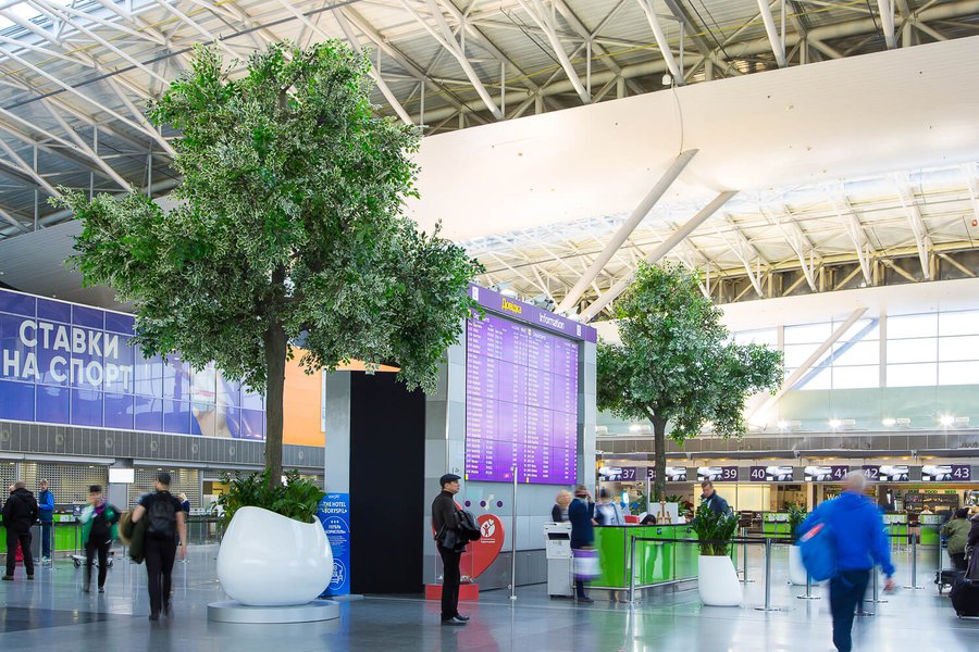 Landscaping at "Boryspil" airport