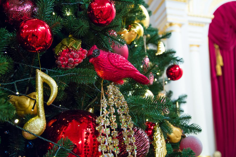 Christmas tree in the Mariinsky Palace