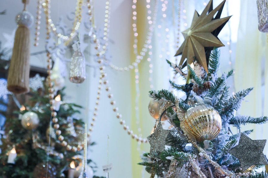 New Year Decoration for LoraShen Boutique at Hyatt Regency Kyiv 2015