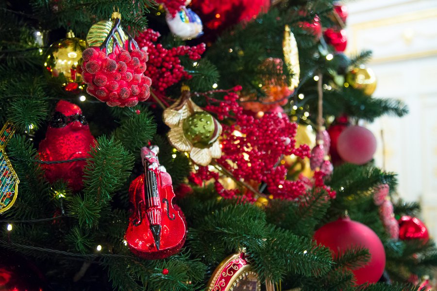 Christmas tree in the Mariinsky Palace