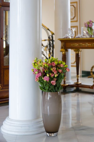 Spring flower decoration at home