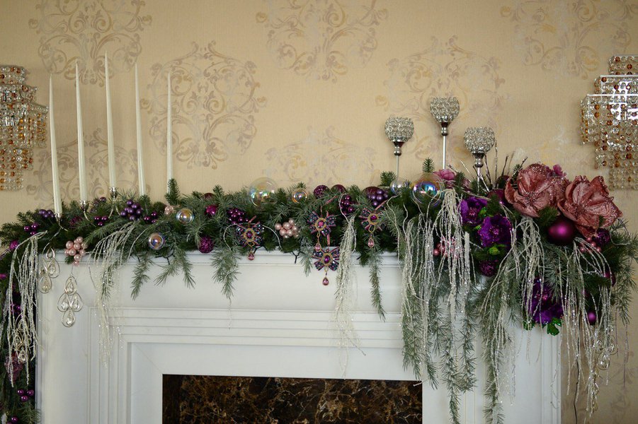 New Year's fantasy in fuchsia