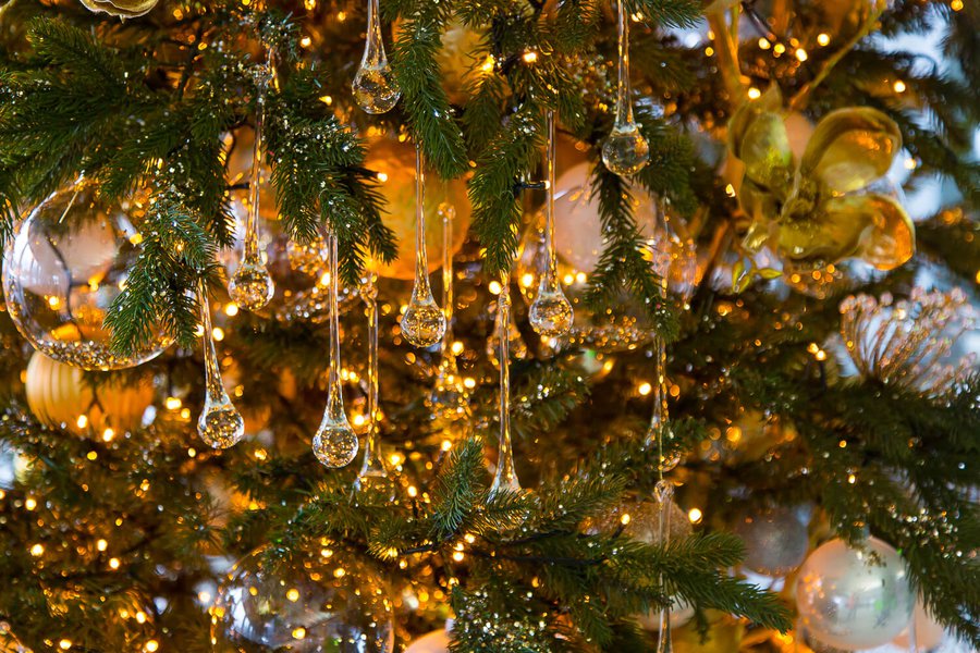 Boryspil Airport Business Terminal New Year Decoration