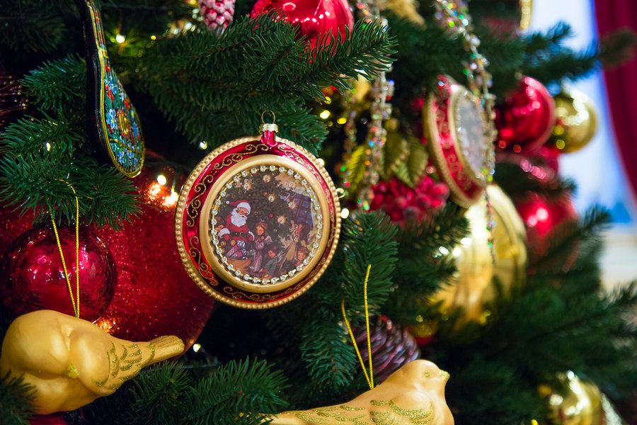Christmas tree in the Mariinsky Palace