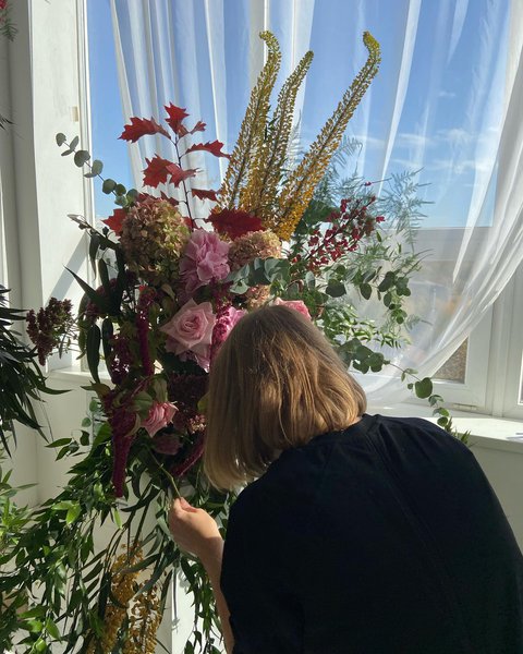 Fantastic garden for shooting LOVARE advertising campaign