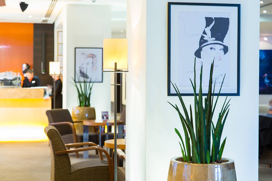 Озеленення лобі-бару готелю Hyatt Regency Kiev