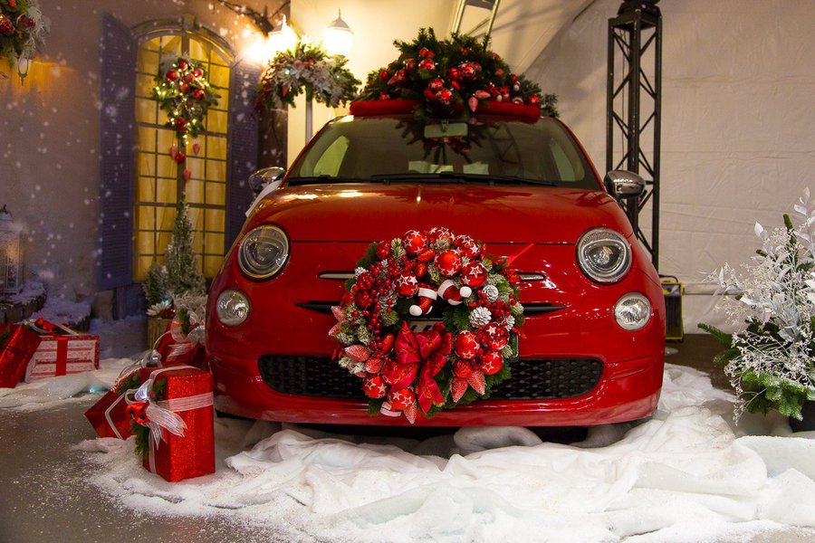 New Year photo zone for AVIS Ukraine