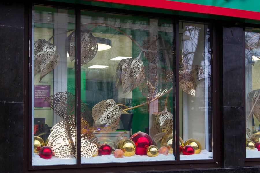 Local Christmas showcase for Credit Dnipro Bank